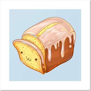 Cute Lemon Poppyseed Bread Posters and Art